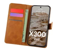 Bizon Pocket do Vivo X300 Pro Brązowy