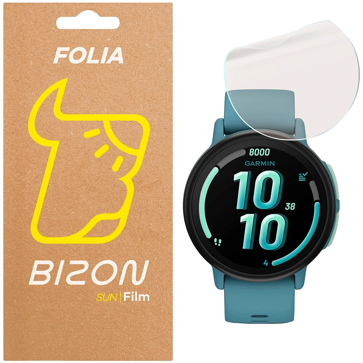 Folia hydrożelowa Bizon Watch Film Sun do Garmin Bounce 2