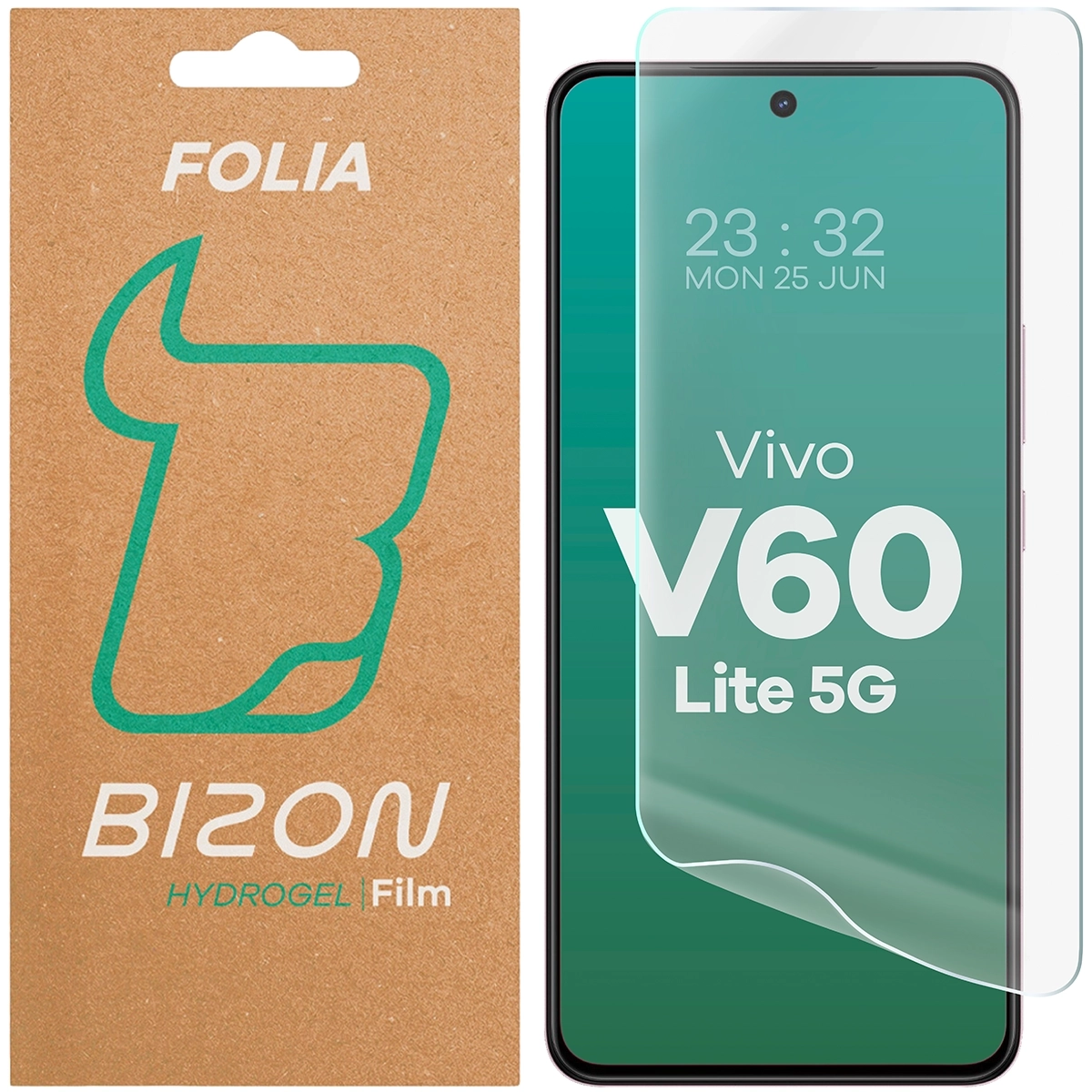 Folia hydrożelowa Bizon na ekran Hydrogel Front do Vivo V60 Lite 5G