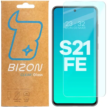 Szkło hartowane Bizon Clear do Samsung Galaxy S21 FE