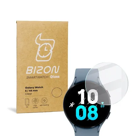 Szkło hartowane Bizon Glass Watch Clear do Samsung Galaxy Watch 6 / 5 44mm