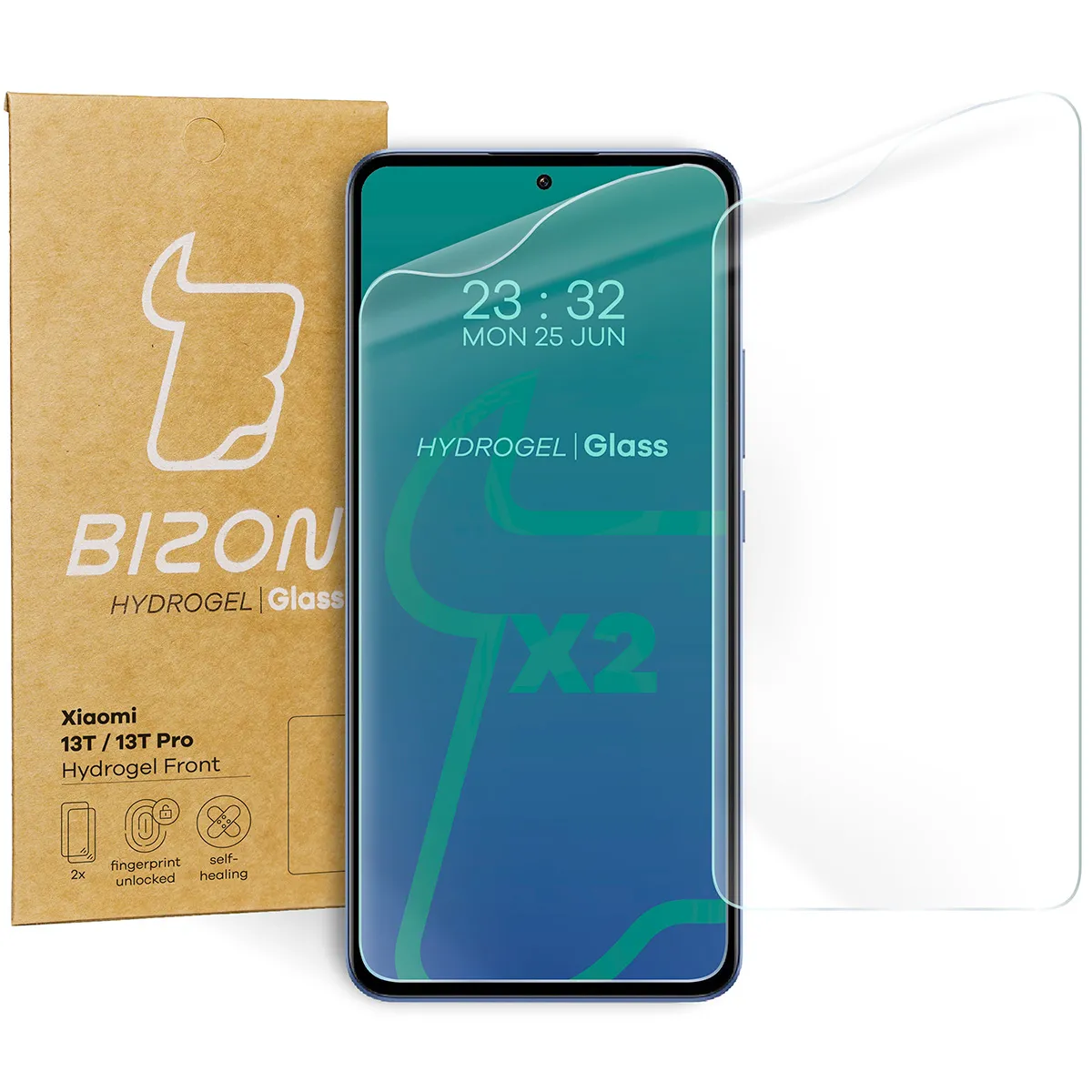 Folia hydrożelowa Bizon na ekran Hydrogel Front do Xiaomi 13T Pro / 13T