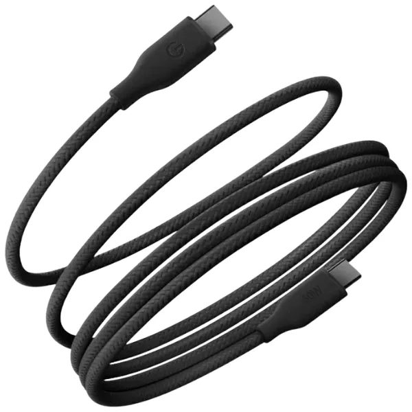 Kabel Energea Helix 60 USB-C do USB-C 1,5m Czarny