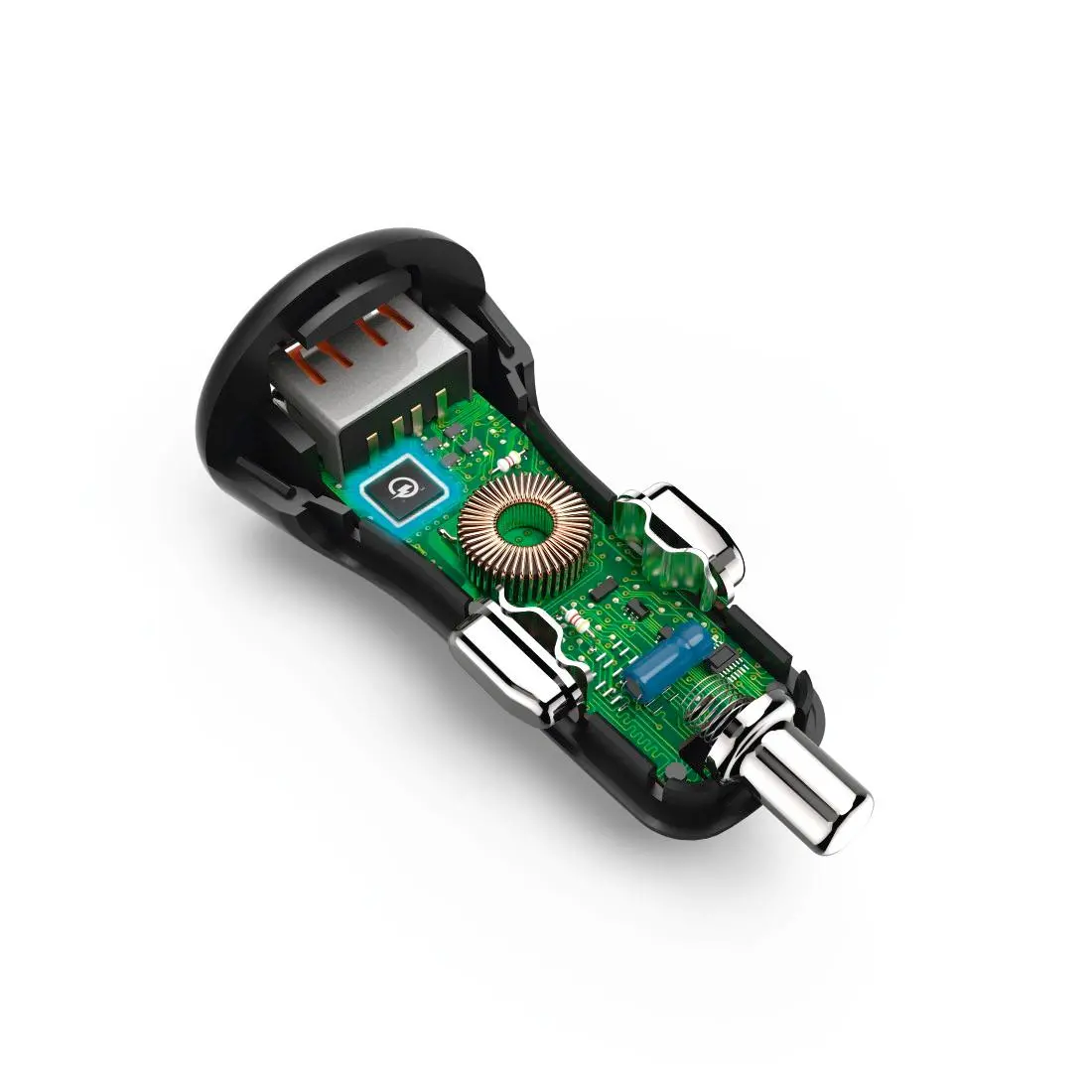 Ładowarka samochodowa Hama 178239 Qualcomm Quick Charge 3,0 3A 19,5W Czarny