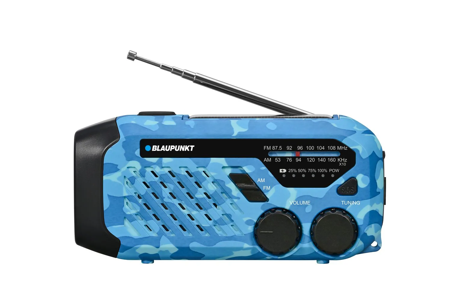 Radioodbiornik Blaupunkt ER10BC SURVIVAL Czarno-niebieski