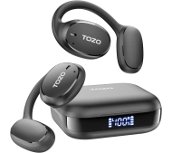 Tozo OpenEgo Przewodnictwo powietrzne Bluetooth 5.3 Czarny