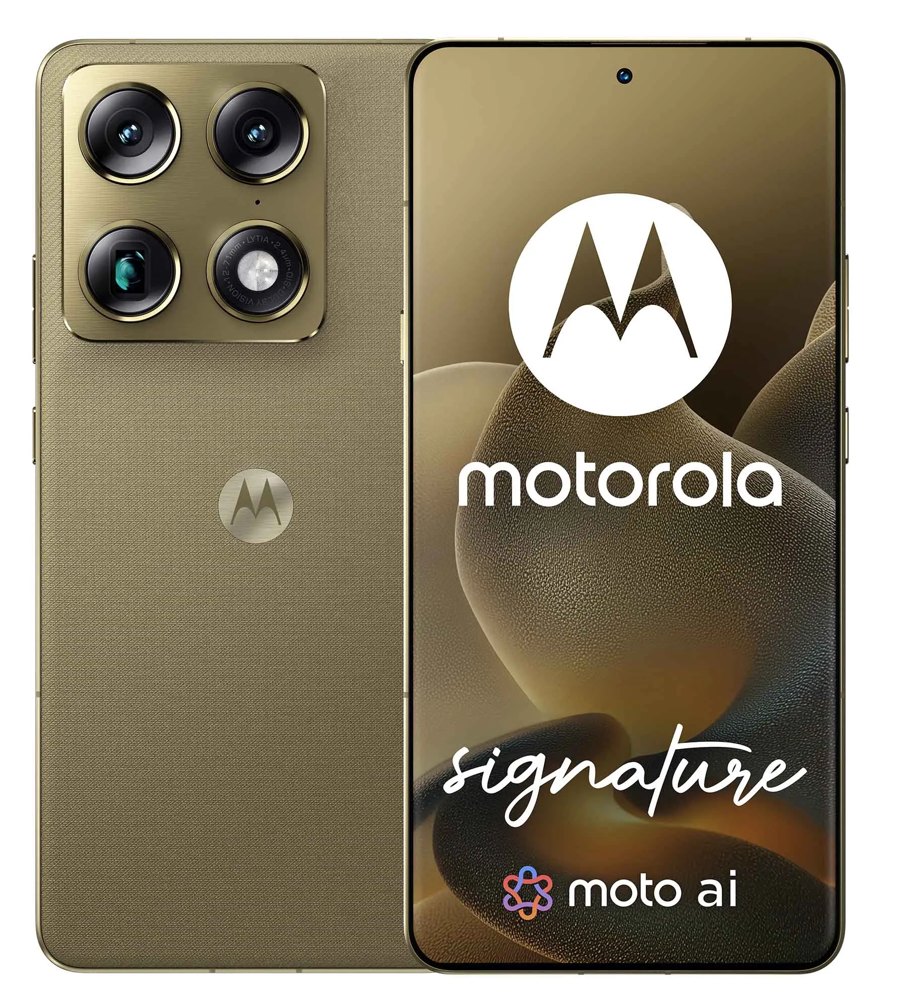 Motorola Signature 16/512GB 6,78" 165Hz 50Mpix Oliwkowy
