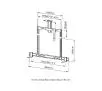 Uchwyt Multibrackets MB2869 M Universal Soundbar Mount Small Czarny