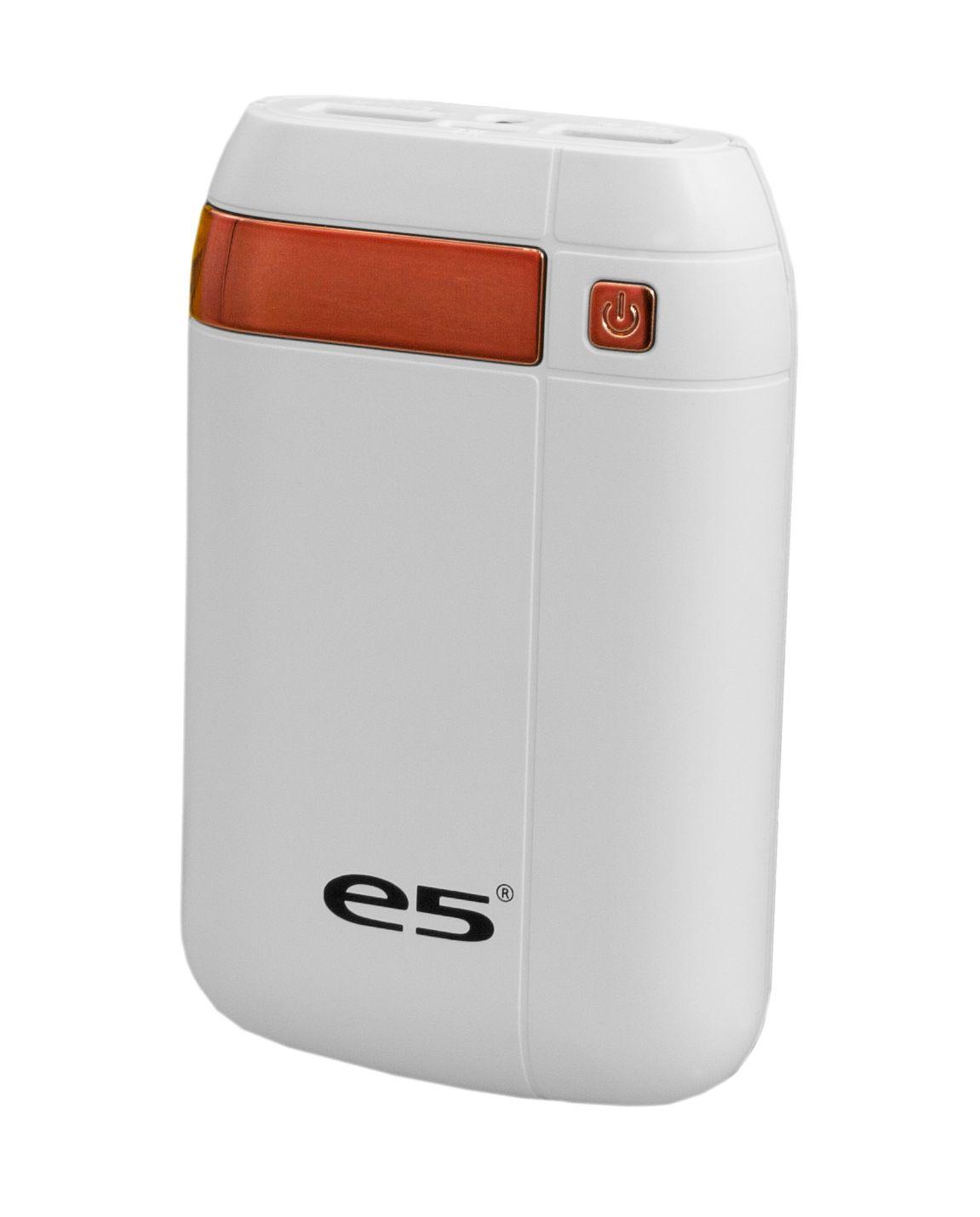 Powerbank e5 RE02526 6000mAh (biały)