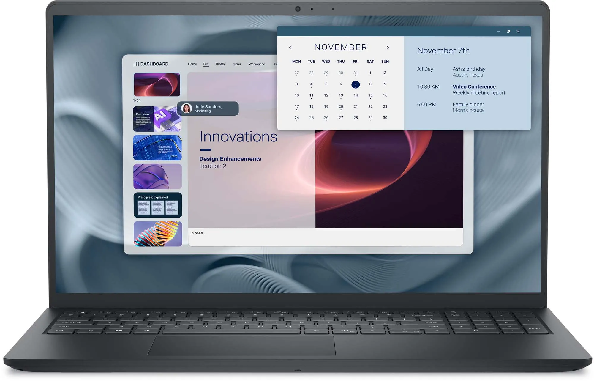Dell Pro 15 Essential PV15255 15,6" R5 7520U 8GB RAM 512GB Dysk SSD Win11 Pro Czarny