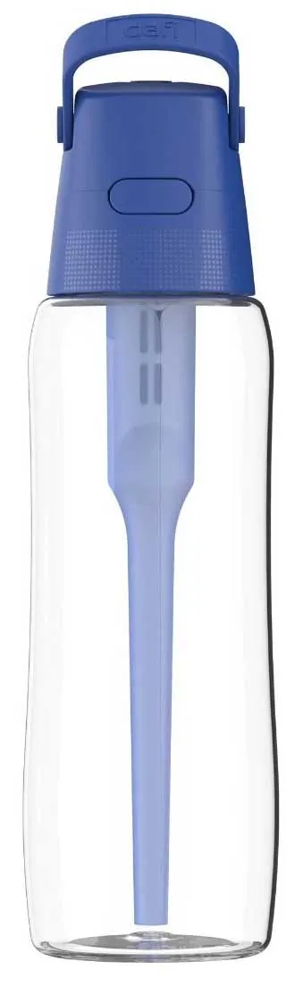Butelka filtrująca Dafi Solid Glass 0,6l Navy Cobalt 1 wkład