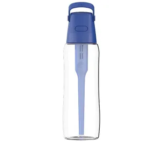 Butelka filtrująca Dafi Solid Glass 0,6l Navy Cobalt 1 wkład