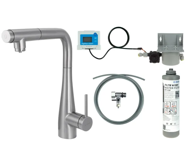 Deante Eridan BREFF75M Stal szczotkowana