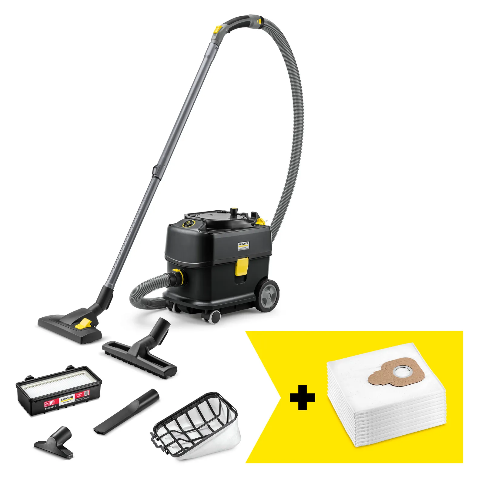 Odkurzacz Karcher T 10/1 Adv HEPA Go!Further 1.527-310.0 585W Ssawka do podłóg twardych