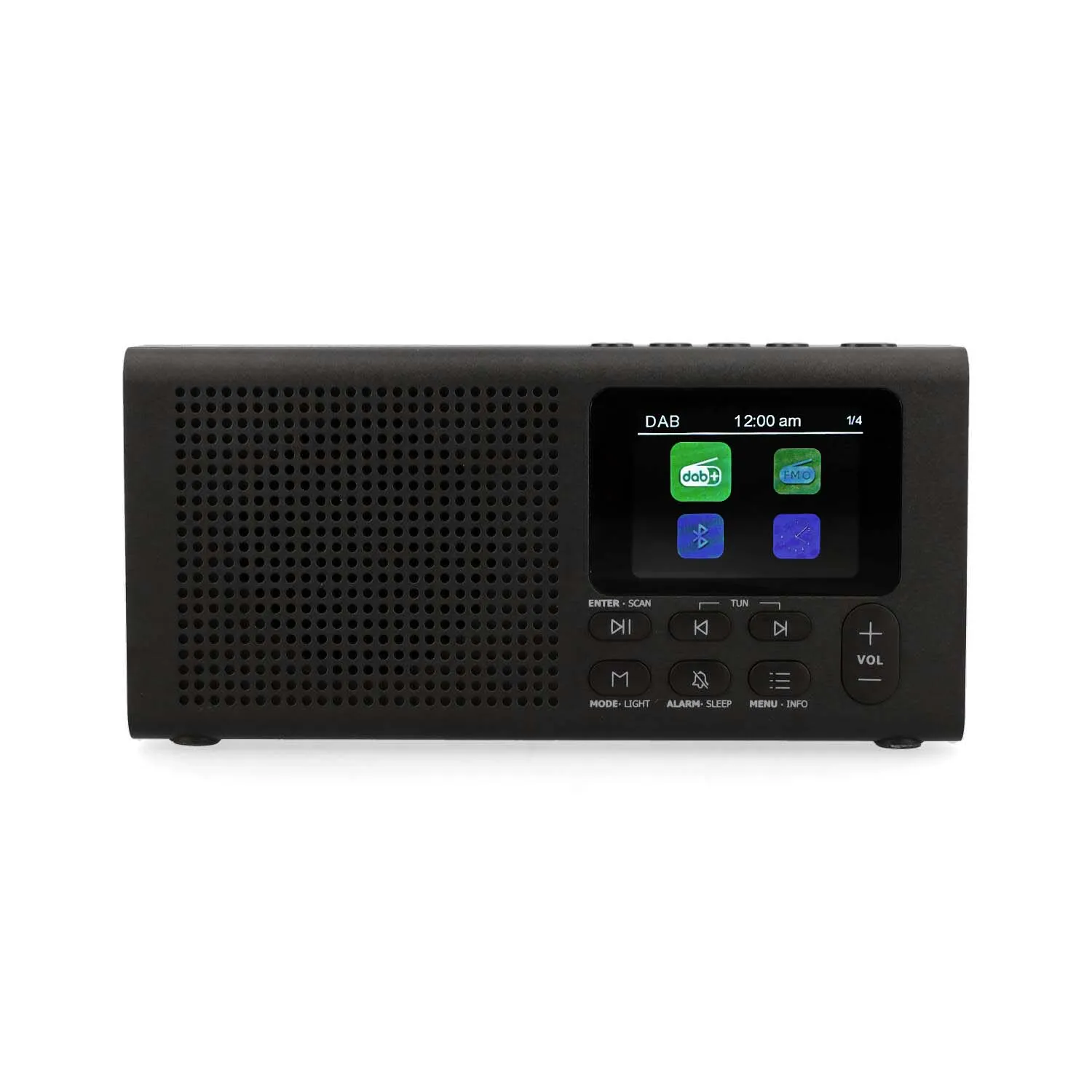 Radioodbiornik Opticum TON5 Radio FM DAB+ Bluetooth Czarny
