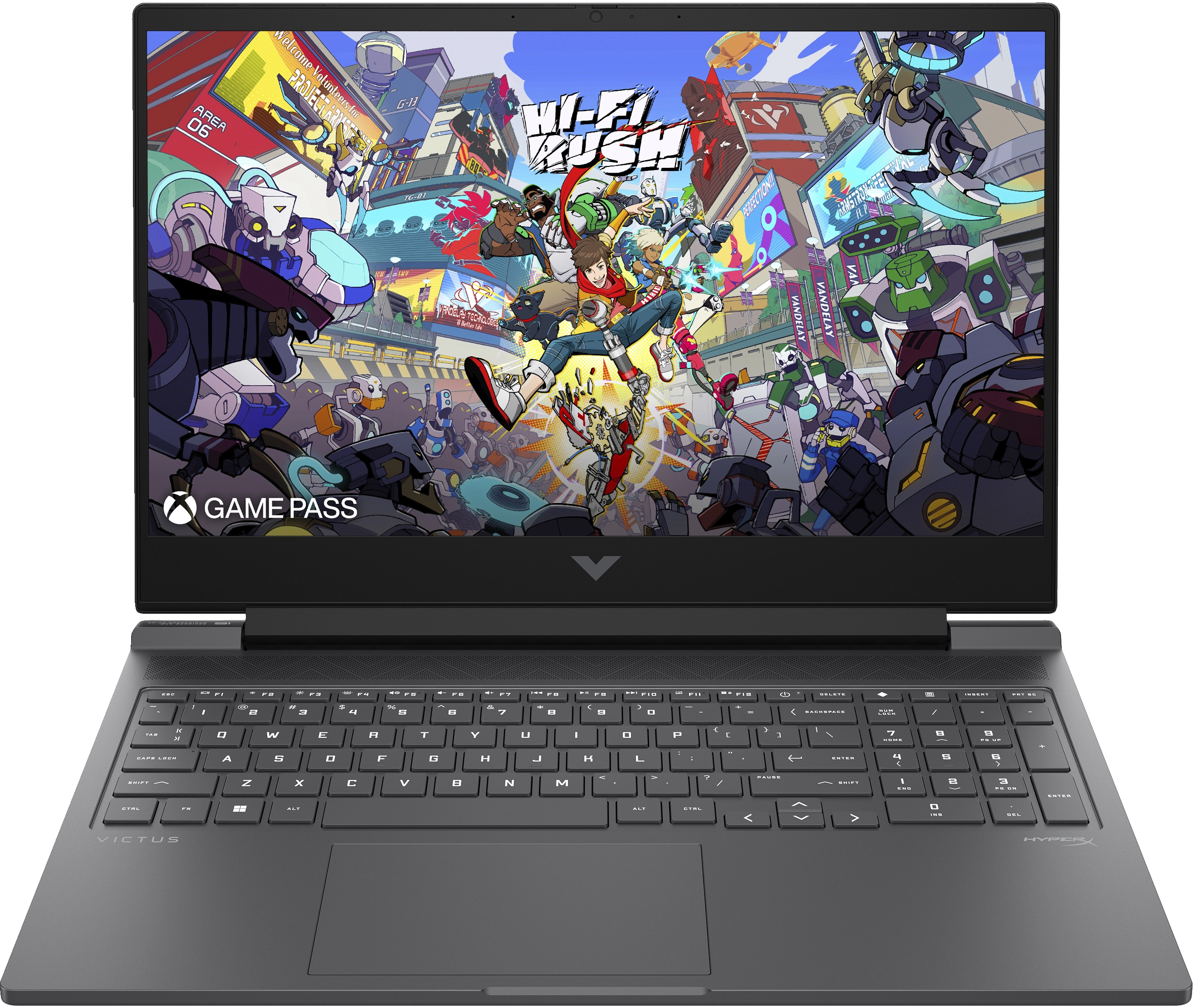 Laptop gamingowy HP Victus 16-r1808nw 16,1" 144Hz i5-14450HX 16GB RAM 512GB Dysk SSD RTX4050 DLSS3 Win11 Srebrny