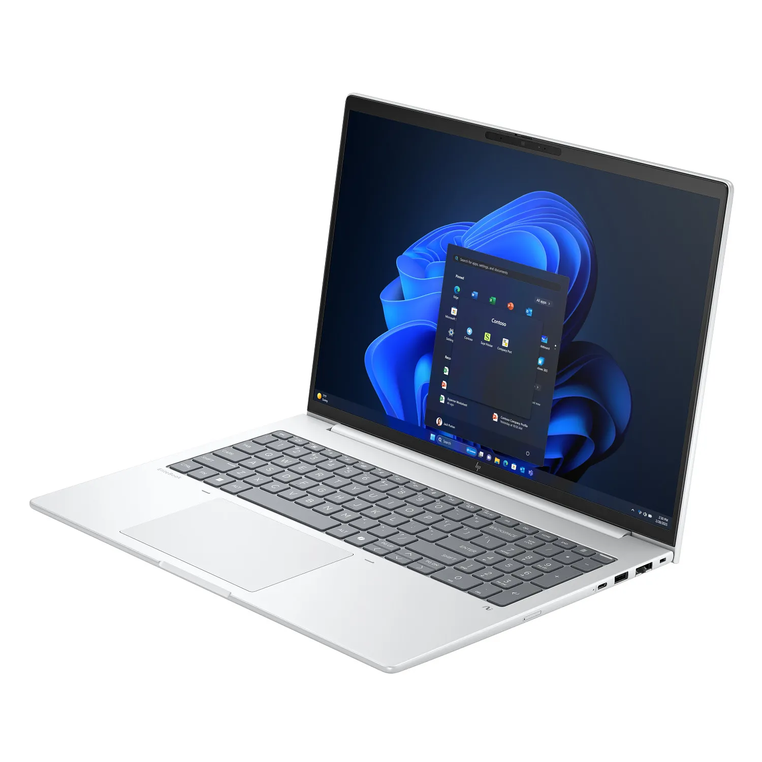 Laptop biznesowy HP EliteBook 8 G1i 16" Ultra 5 225U 32GB RAM 512GB Dysk SSD Win11 Pro Srebrny Funkcje AI