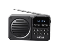 AKAI APR-300 Radio FM Bluetooth Czarny