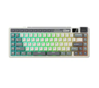 Klawiatura mechaniczna Royal Kludge RK-M70 Cyan Purple Cream Switch Cyjanowo-Fioletowy