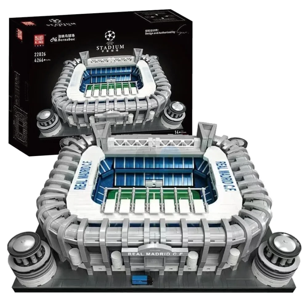Model do składania Mould King 22026 Bernabéu Stadium Zestaw klocków z 4266 elementów