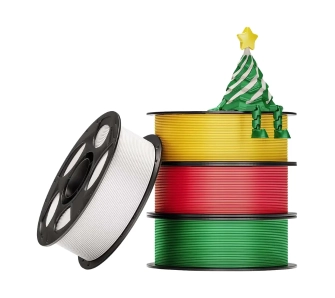 Filament Anycubic Świąteczny Zestaw PLA  1,75mm 4 szt. Wielokolorowe