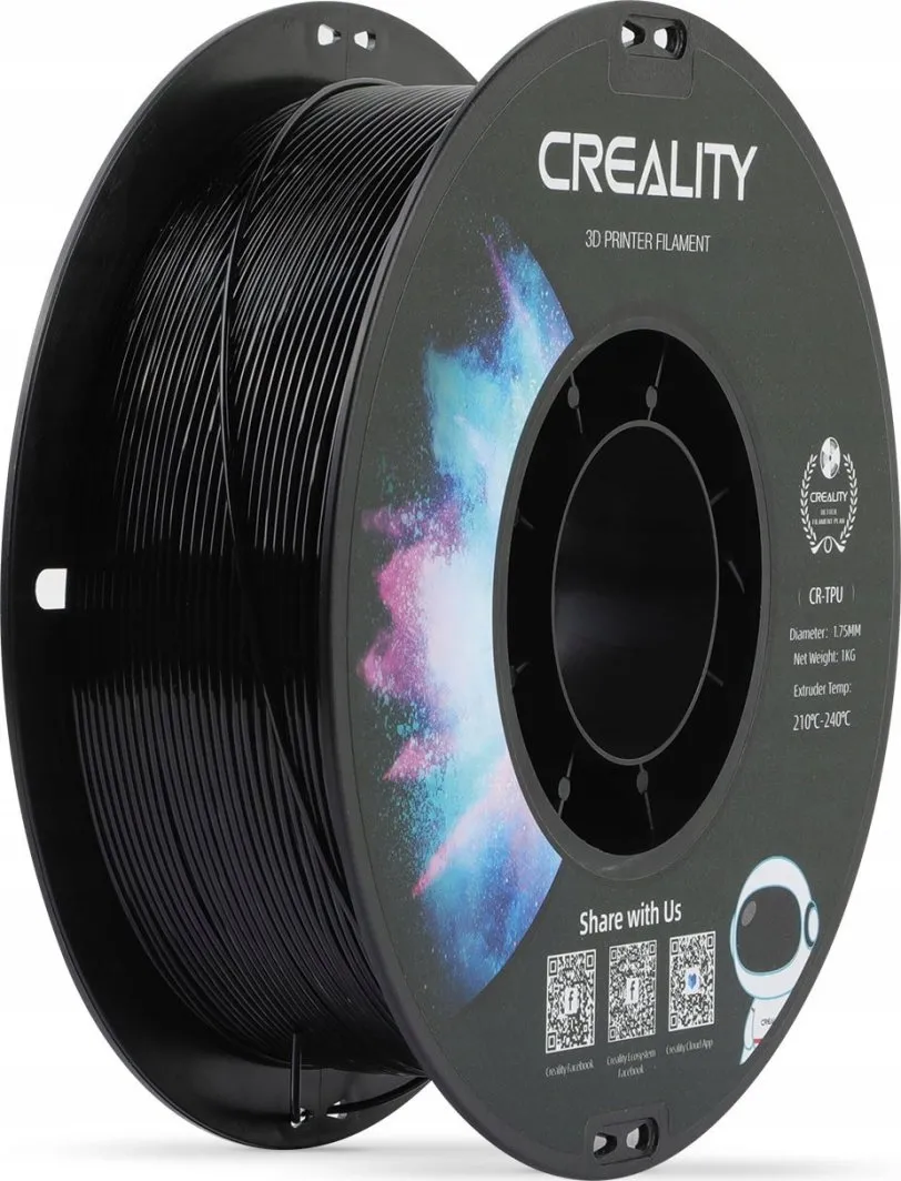 Filament Creality TPU 1,75mm Czarny