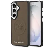 Karl Lagerfeld Embossed Ring Initials MagSafe do Galaxy S26+ Brązowy