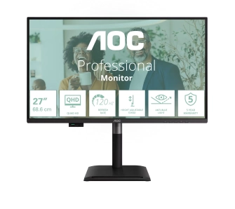 Monitor AOC Q27P4CV  27" 2K IPS 120Hz 4ms