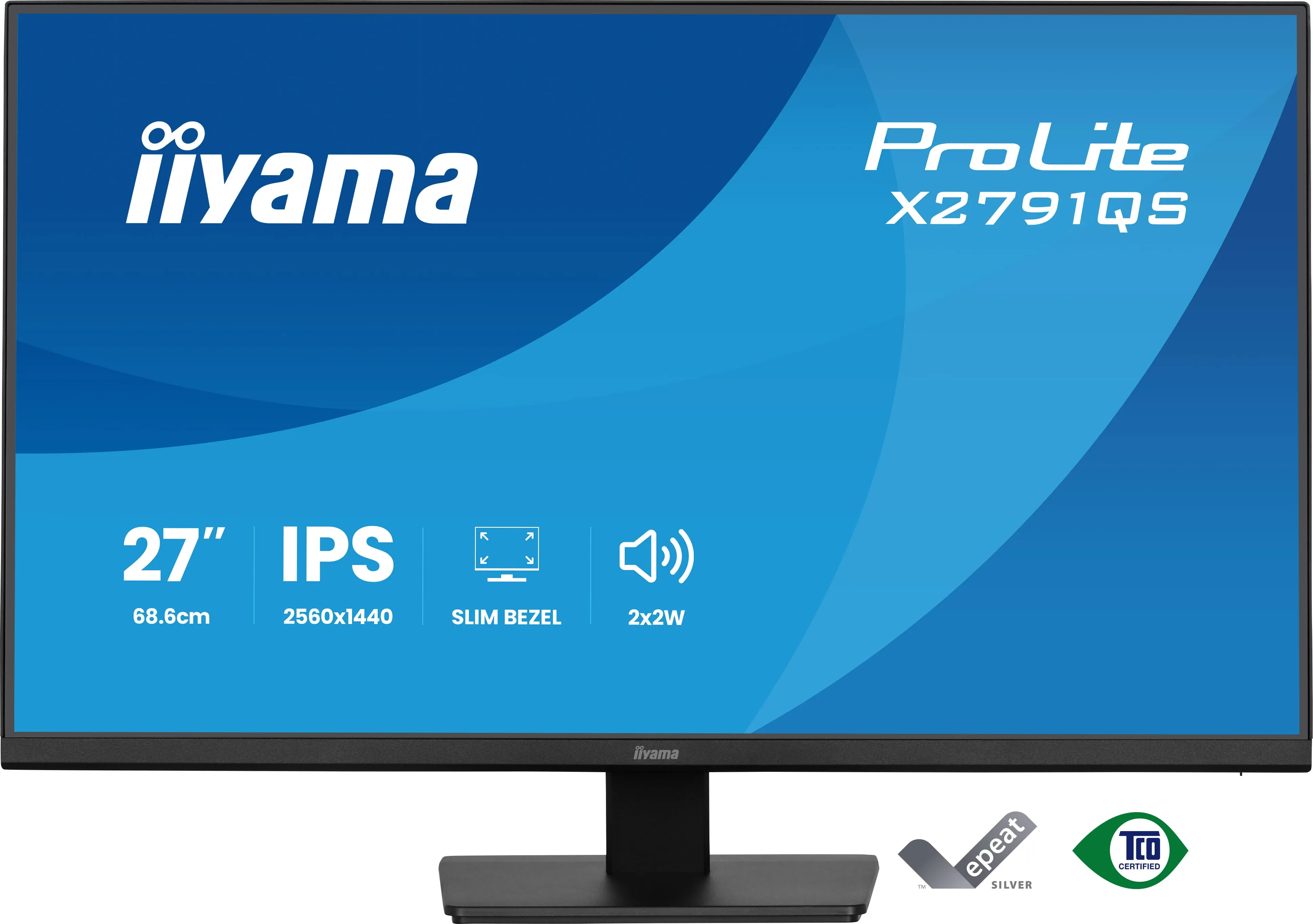 Monitor iiyama ProLite X2791QS-B1 27" 2K IPS 75Hz 1ms MPRT