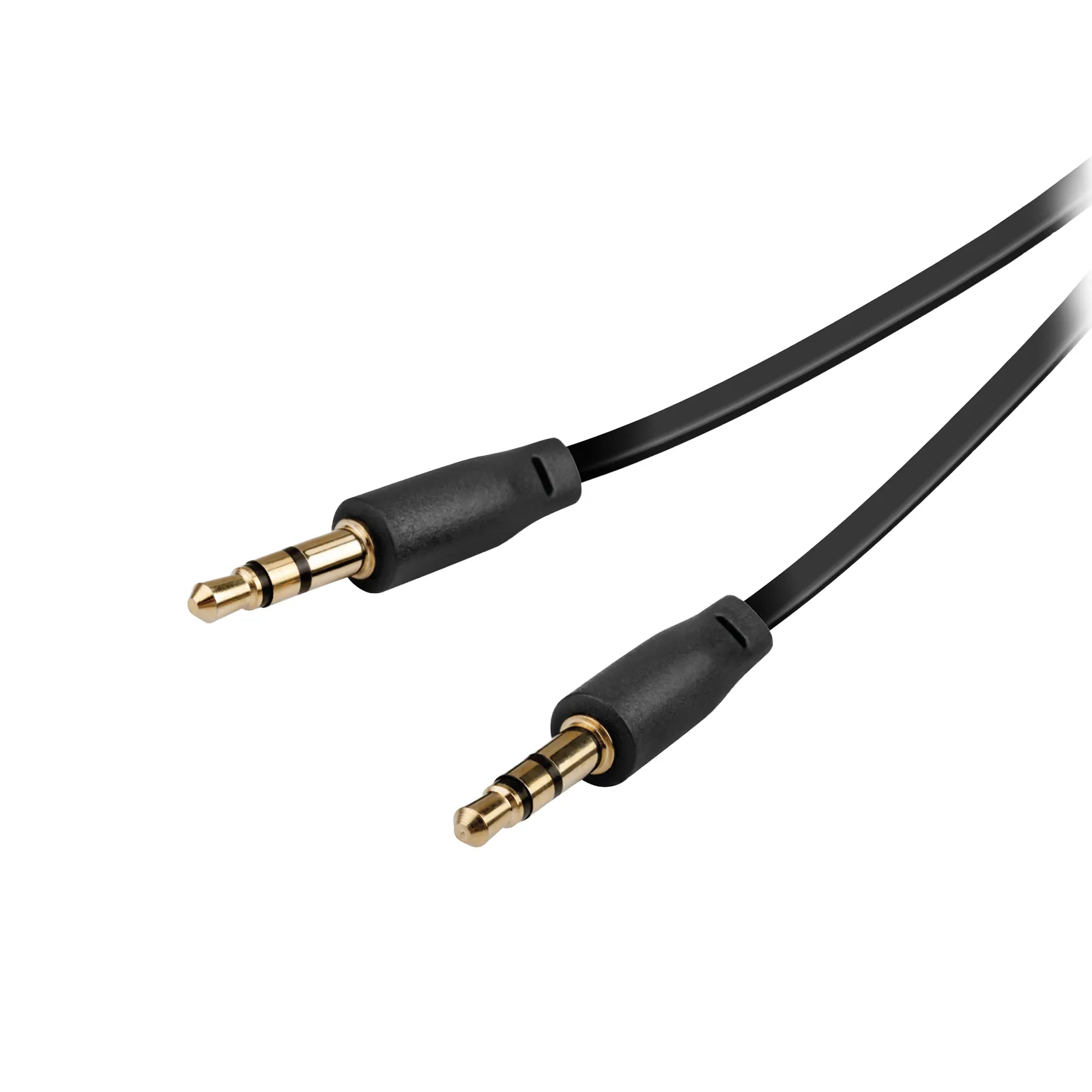 Kabel audio Vivanco VVAJACK15MMGK jack 3.5mm 1.5m Czarny