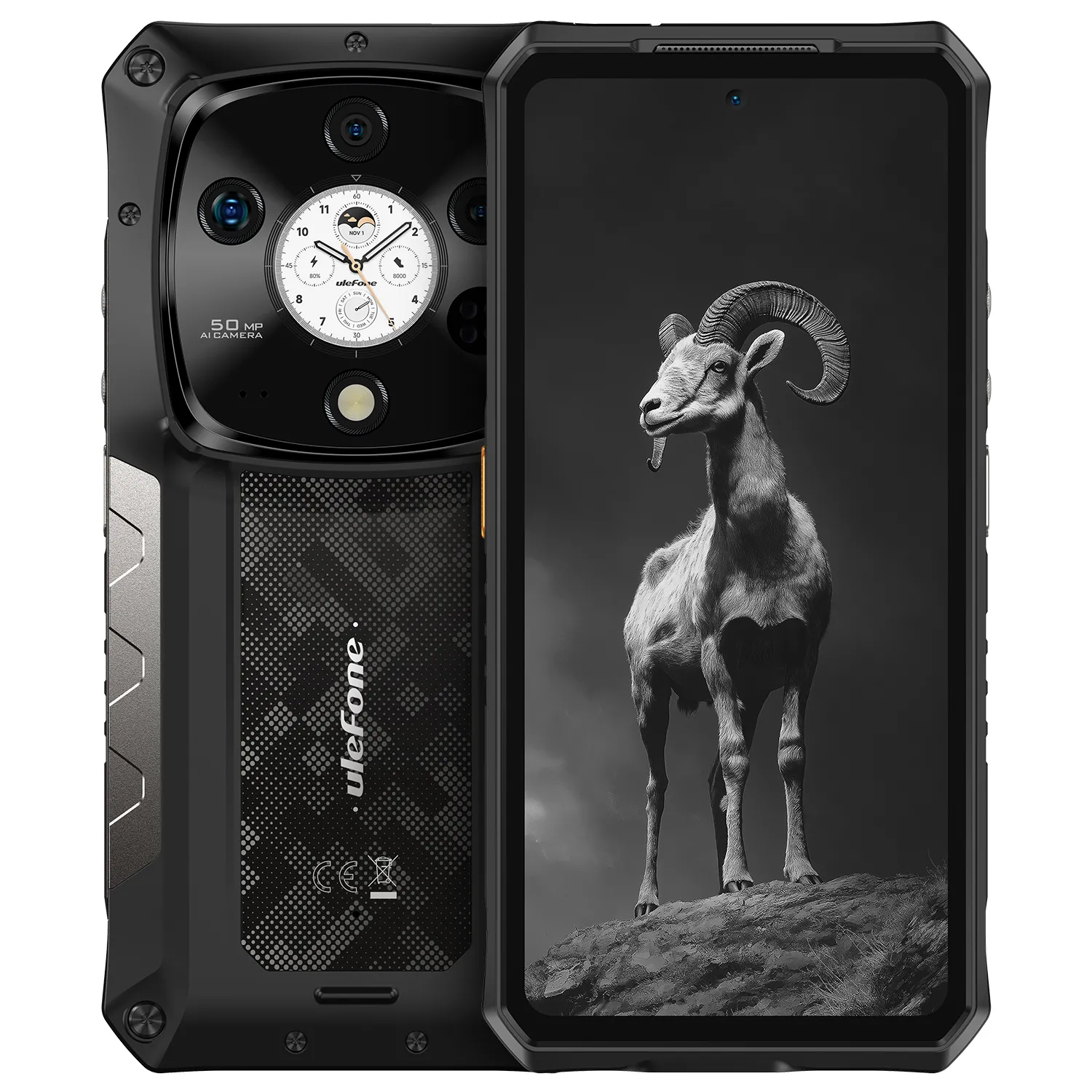 Smartfon uleFone Armor 28 Pro 16/512GB 6,67" 120Hz 50Mpix Czarny