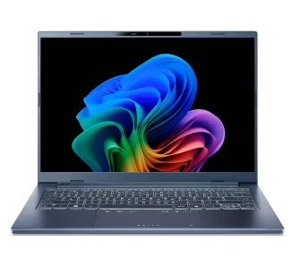 Laptop Acer Swift Go 14 AI SFG14-75 OLED 14" Core Ultra 7 258V 32GB RAM 1TB Dysk SSD Win11 Niebieski Funkcje AI