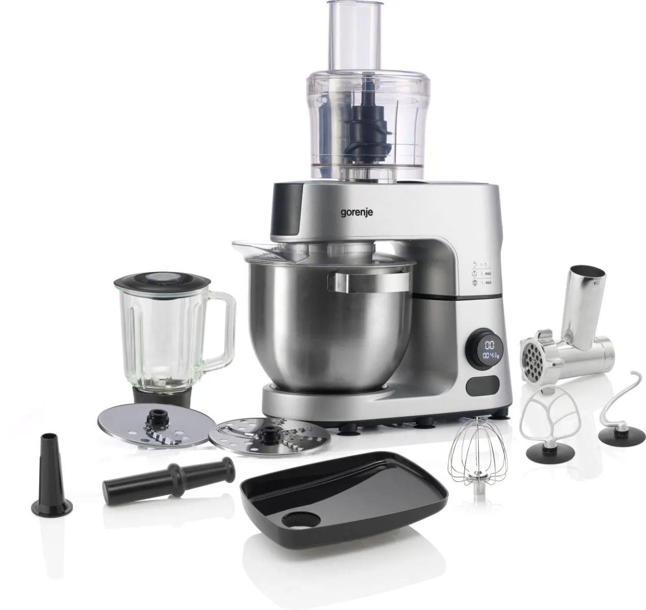 Robot planetarny Gorenje MMC1500SCX 1500W Maszynka do mielenia Rozdrabniacz Blender kielichowy