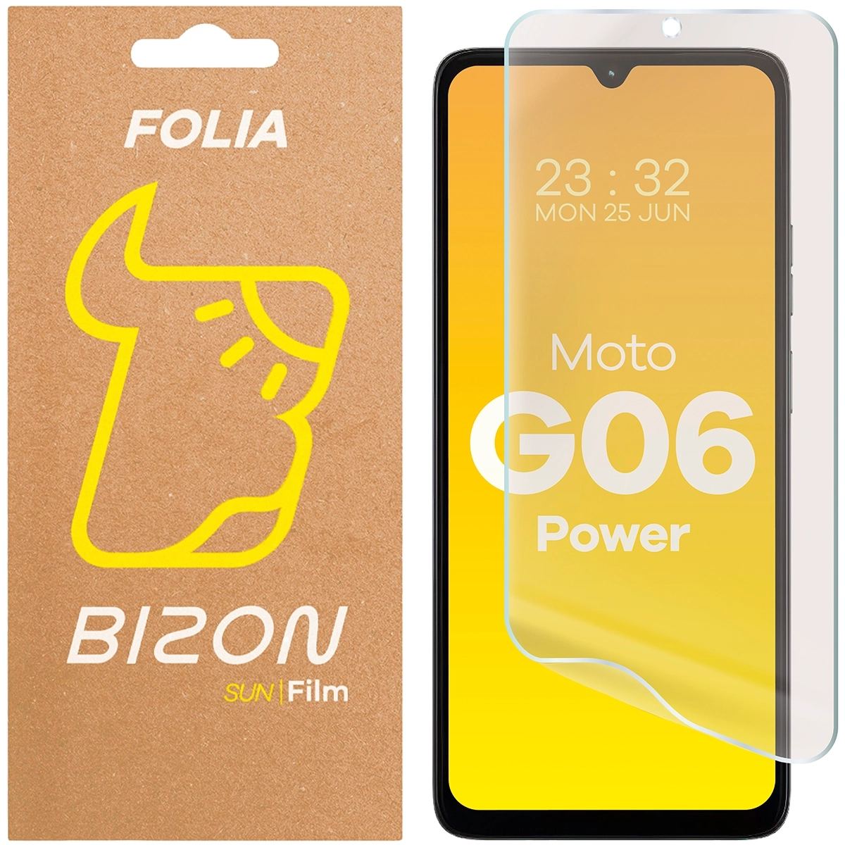 Folia ochronna Bizon matowa Film Sun do Motorola Moto G06 Power