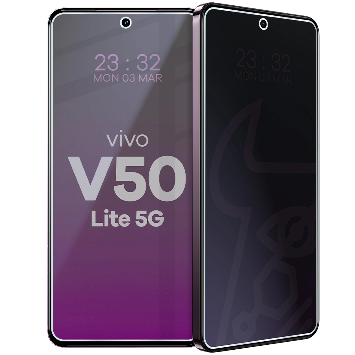 Szkło hybrydowe Bizon prywatyzujące Glass Mule Shadow do Vivo V50 Lite 5G