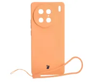 Bizon Silicone Sq do Vivo X90 Pro Pomarańczowy