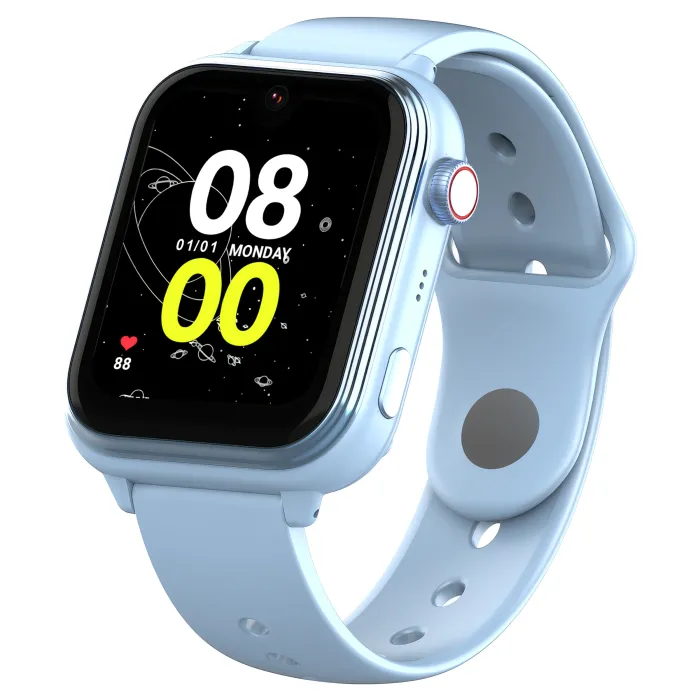 Smartwatch Kiano Watch Alpha Kid Funkcje AI GPS 4G Niebieski