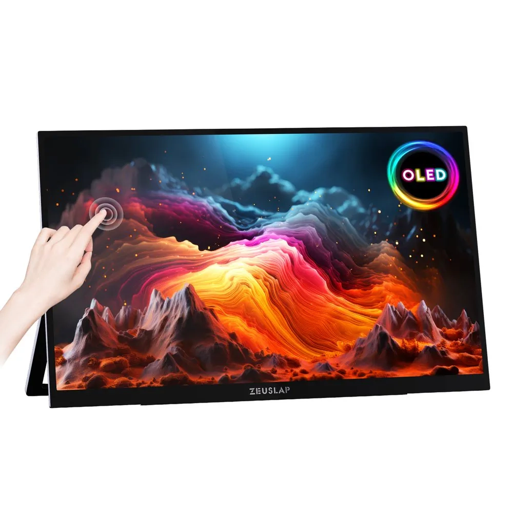 Monitor Zeuslap OL133ED 13,3" Full HD OLED 60Hz 1ms Przenośny Dotykowy