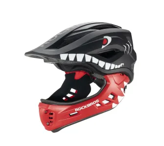 Kask RockBros TT-32005 M Czarno-czerwony