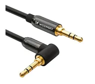 Wozinsky WACSAB-2M 2x jack 3,5 mm AUX 2m Czarny