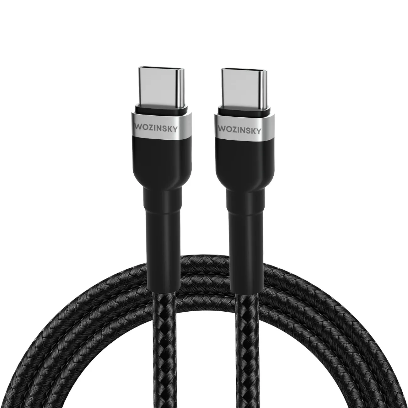 Kabel Wozinsky WNBCC2 PD 65W USB-C do USB-C 2m Czarny