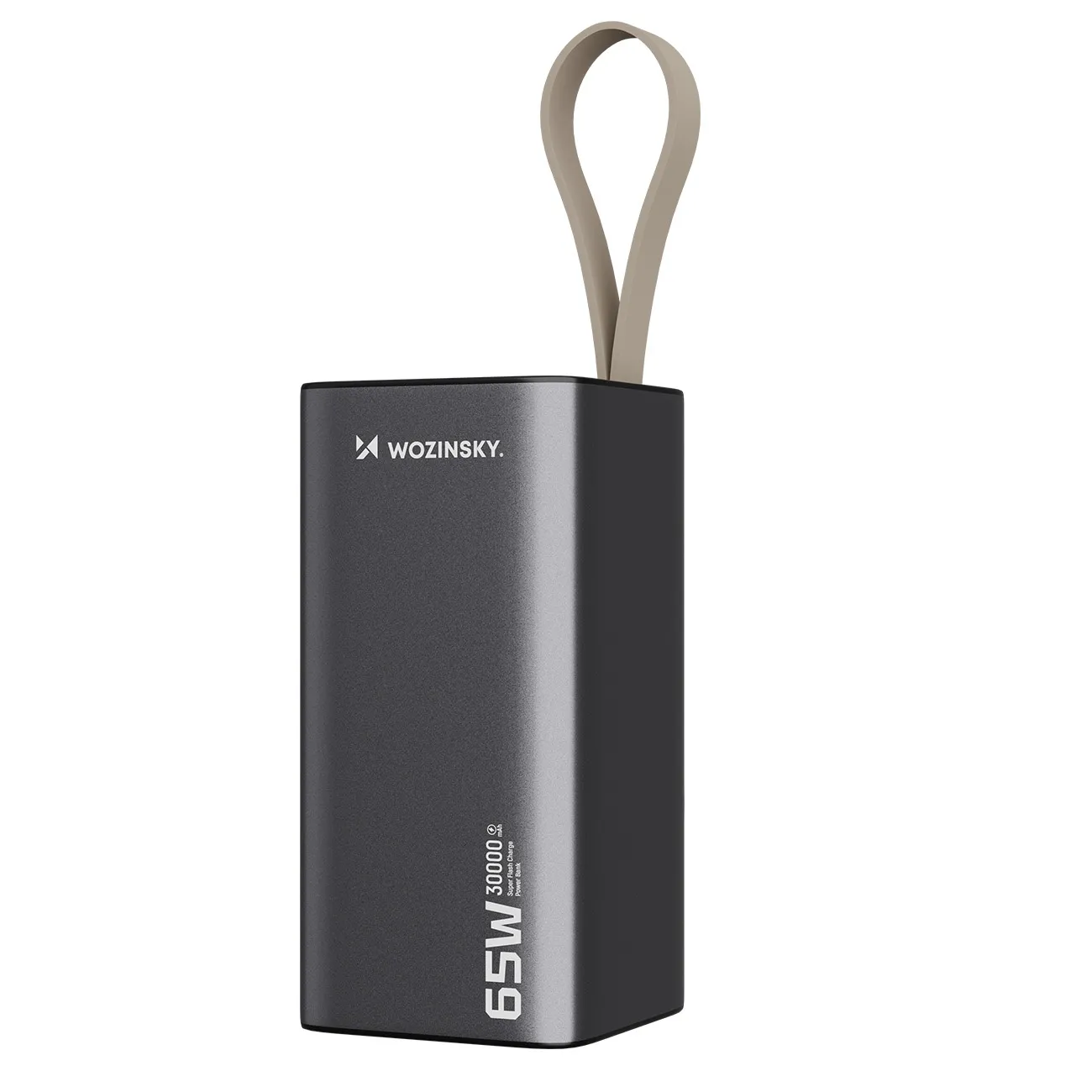 Powerbank Wozinsky WK65Y+S 30000mAh 65W Szary