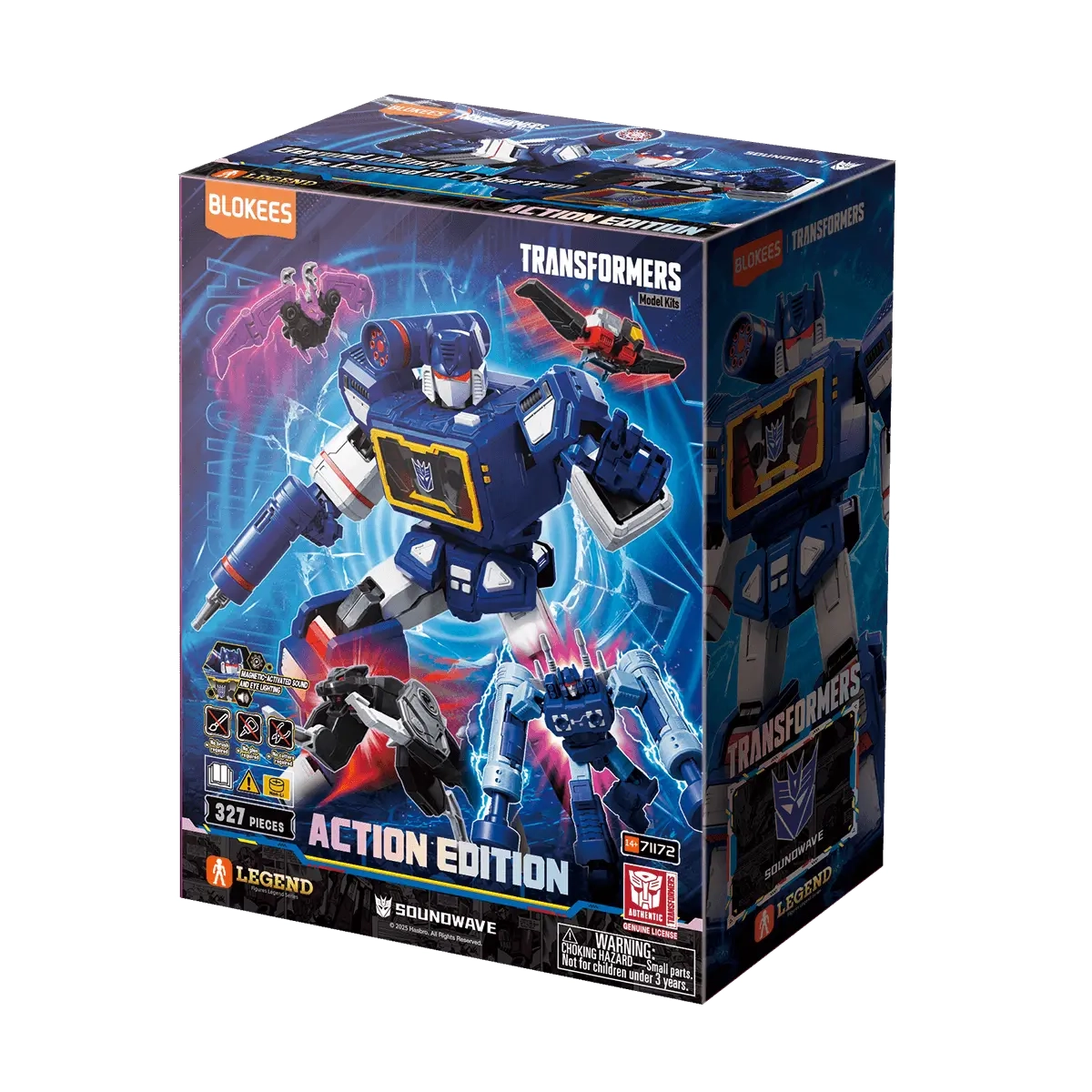 Model do składania Blokees Transformers Action Edition - Soundwave