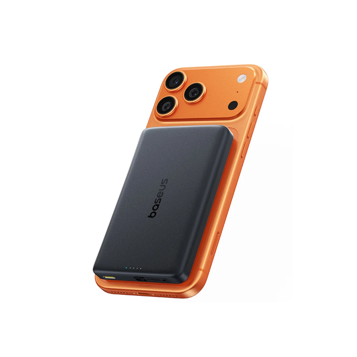 фото Внешний аккумулятор (павербанк) Baseus PicoGo AM52 SLIM Qi2.2 10000mAh 45W Black (E0028Z00) 1