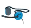 Słuchawki przewodowe z mikrofonem Logitech Stereo Headset H130 - niebieski