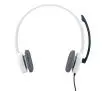 Słuchawki przewodowe z mikrofonem Logitech Stereo Headset H150 Nauszne Biały
