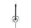 Słuchawki przewodowe z mikrofonem Logitech Stereo Headset H150 Nauszne Biały