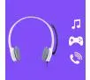 Słuchawki przewodowe z mikrofonem Logitech Stereo Headset H150 Nauszne Biały