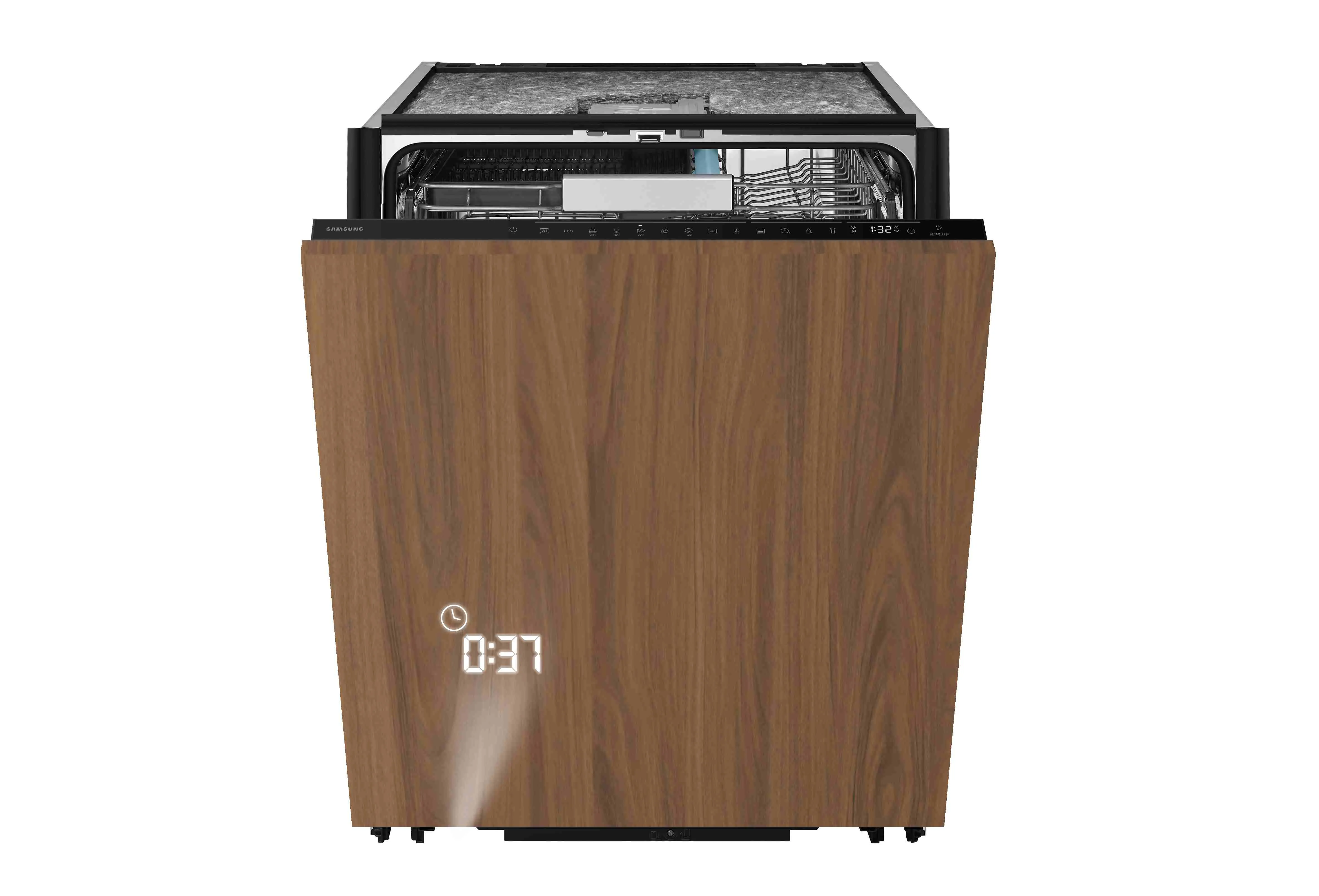 Samsung DW90H79H1B0U1 59,5cm Funkcje AI Automatyczne otwieranie drzwi Szuflada na sztućce Zdalne sterowanie