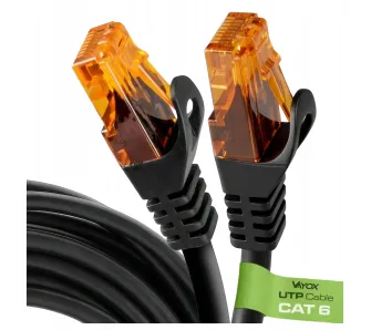 Kabel sieciowy Vayox VA0251-7,5 Ethernet Cat.6 7,5m Czarny